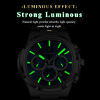POEDAGAR 834 Luxury Waterproof Men's Watch