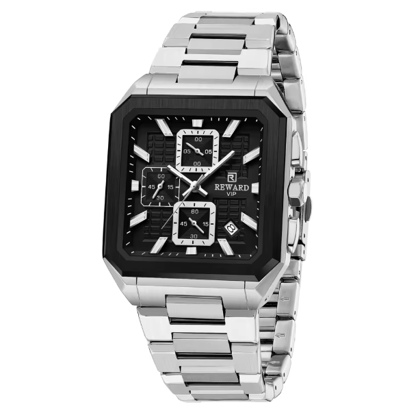 REWARD Luxury Chronograph Watch – Premium Stainless Steel Timepiece