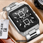 REWARD Luxury Chronograph Watch – Premium Stainless Steel Timepiece